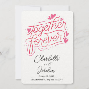 Invitación Guarde la fecha: Nuestra historia de amor continúa