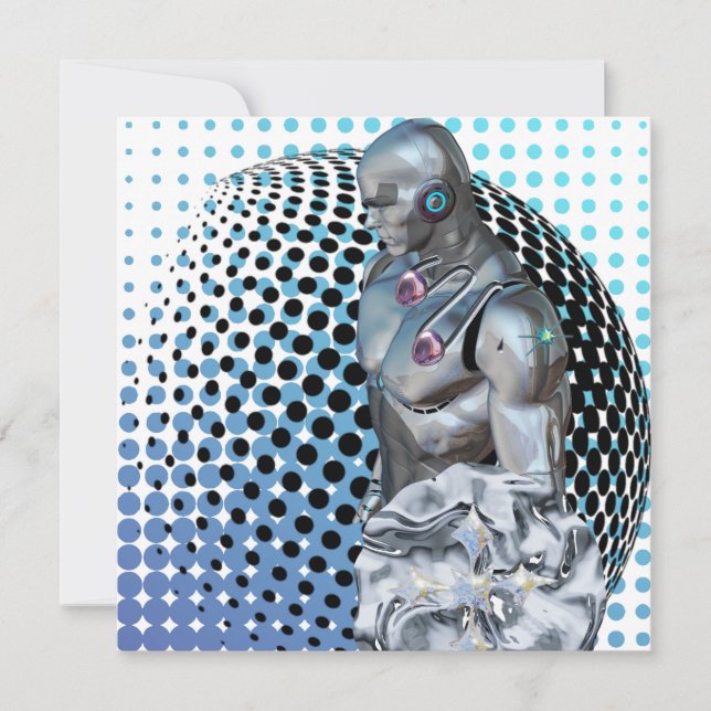 Invitación Guardián del reino digital (Anverso)