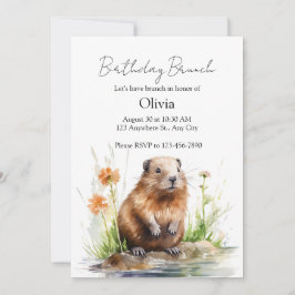 Invitación Guardián suave de la pradera