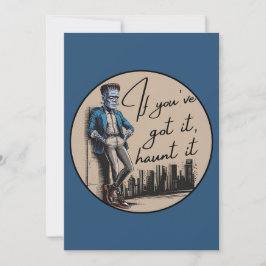 Invitación Guay Frankenstein si lo tienes, atójalo