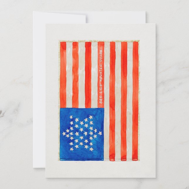 Invitación Guerra civil de la bandera (aproximadamente 1936)  (Anverso)