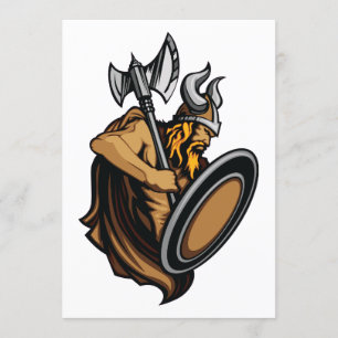 Invitación Guerrero Viking