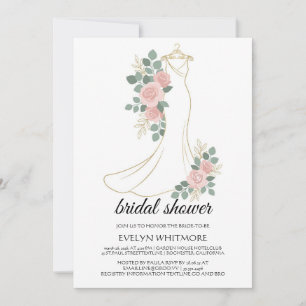 Invitación Guía de estilo de vestido de boda boho Boda boho