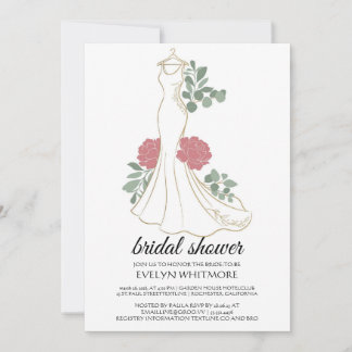 Invitación Guía de estilo de vestido de boda boho | Boda boho