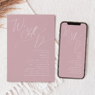 Invitación Guión caprichoso   Rosa Que Aún Vemos Renovación