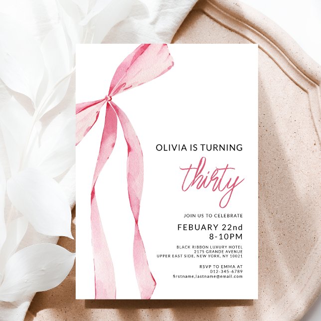 Invitación Guión de celebración de la fiesta de cumpleaños de (Subido por el creador)