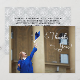 Invitación Guión de graduación - Gracias