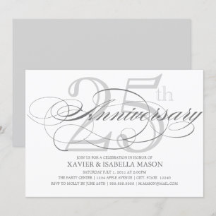 Invitación Guión del 25º aniversario