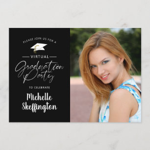 Invitación Guión del partido virtual de graduación en línea f