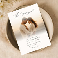 Guión manuscrito de Boho Boda de fotos románticas