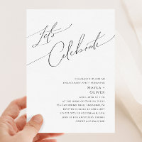 Guión Minimalista caprichoso celebremos Invita