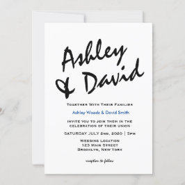 Invitación Guión moderno