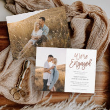 Guión moderno Partido de compromiso fotográfico