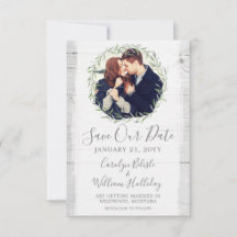 Guirnalda rústica de madera y hojas botánicas para