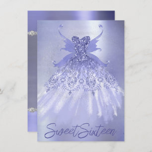 Invitación Guiso de lavanda de ala de hadas Sheen irlandés