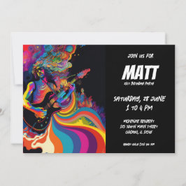 Invitación Guitarista del Concierto de Música