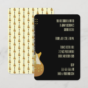 Invitación Guitarra