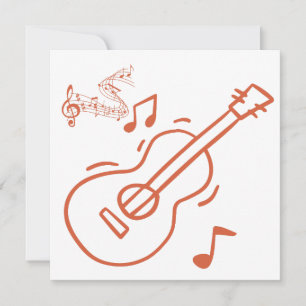 Invitación guitarra