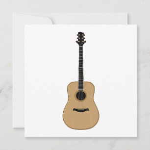 Invitación Guitarra encantadora