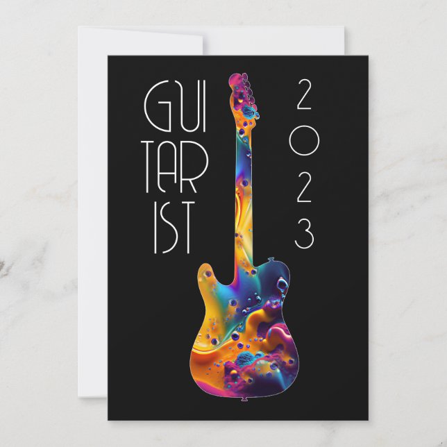 INVITACIÓN GUITARRISTA 2023 GRUPO DE GUITARRA COLORIDO PRESEN (Anverso)