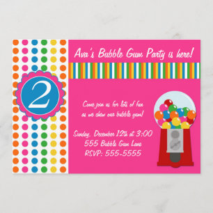 Invitación Gumball invita