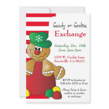 Gumdrop Gingerbread Cookie & Candy Exchange