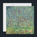 Invitación Gustav Klimt - Árbol de manzanas<br><div class="desc">Apple Tree I - Gustav Klimt,  Oil on Canvas,  1907</div>
