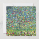 Invitación Gustav Klimt - Árbol de manzanas<br><div class="desc">Apple Tree I - Gustav Klimt,  Oil on Canvas,  1907</div>