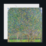 Invitación Gustav Klimt - Árbol de peras<br><div class="desc">Árbol de peras - Gustav Klimt,  aceite sobre lienzo,  1903</div>