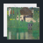 Invitación Gustav Klimt - Castillo de Agua<br><div class="desc">Castillo del Agua - Gustav Klimt,  Oil on Canvas,  1908</div>