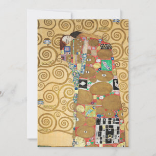 Invitación Gustav Klimt - Cumplimiento, Friso Stoclet