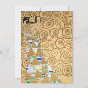 Invitación Gustav Klimt - Expectativa, Frieze Stoclet