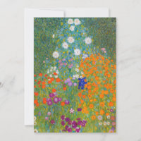 Gustav Klimt - Jardín de flores