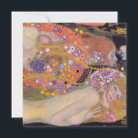 Invitación Gustav Klimt - Serpientes de Agua II<br><div class="desc">Serpientes de Agua II / Wasserschlangen II - Gustav Klimt,  Petróleo sobre lienzo,  1904-1907</div>