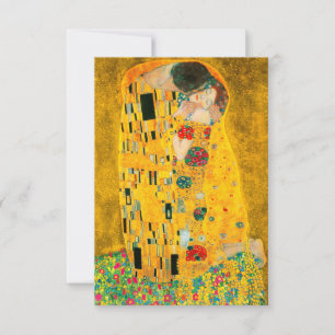 Invitación Gustav Klimt The Kiss