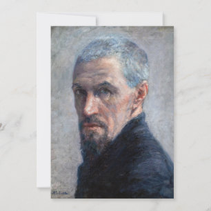 Invitación Gustave Caillebotte - Autorretrato