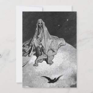 Invitación Gustave Dore - The Raven