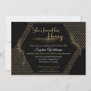 Invitación Ha encontrado su miel, fiesta de despedida de solt
