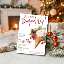 ¡Ha sido recogida!  Ducha de helado de Navidad