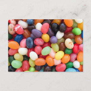 Invitación Habas de jalea del fondo del Jellybean de Pascua