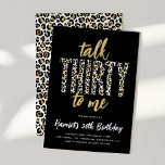Invitación ¡Hable TREINTA! 30.º Fiesta de cumpleaños<br><div class="desc">Cumplir 30 años no es una hazaña menor. ¡Es hora de que el fiesta empiece! ¡Mira nuestra charla TREINTA para mí! 30.ª Invitación a la fiesta de cumpleaños. Es divertido,  audaz,  y captura perfectamente el espíritu del hito. Prepárate para ver tu bandeja de entrada llena de RSVP emocionadas.</div>