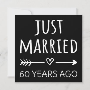 Invitación Hace 60 Años Que Me Casé