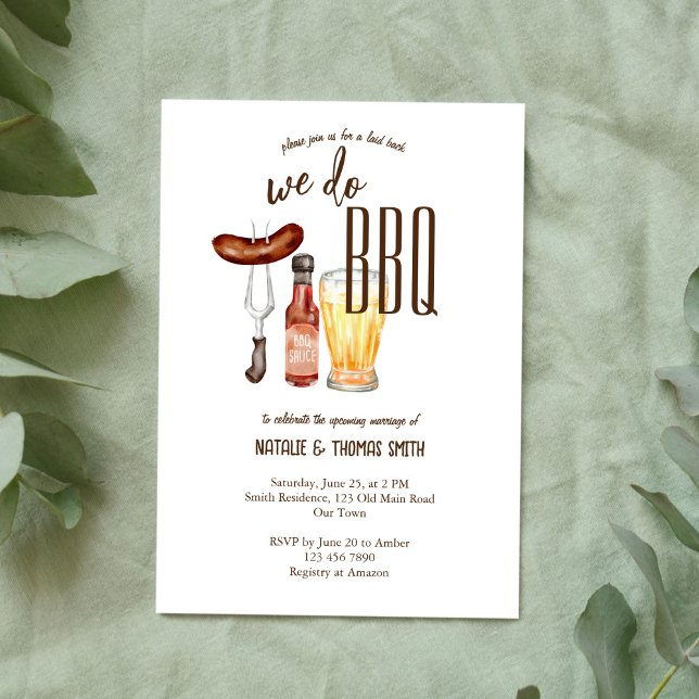 Invitación Hacemos barbacoa barbacoa duchas de novias duchas (Subido por el creador)