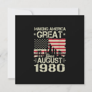 Invitación Hacer a Estados Unidos grande desde el regalo de c