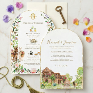 Invitación Hacienda San Ángel Boda en Arco