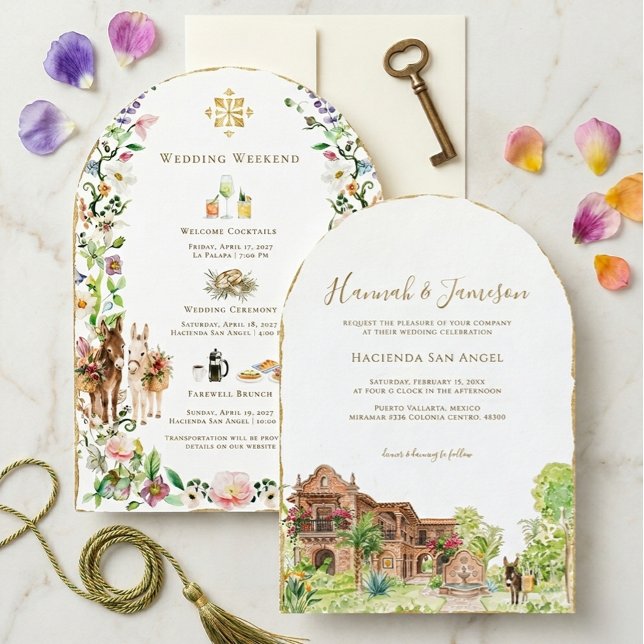 Invitación Hacienda San Ángel Boda en Arco (Subido por el creador)