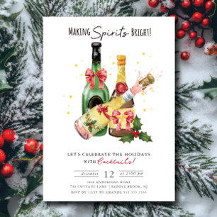 Invitación Haciendo a los Espíritus un Fiesta de cócteles de 