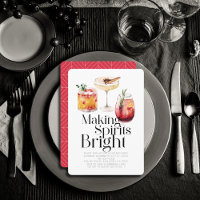 Haciendo Fiestas a los Navidades de cócteles Brill