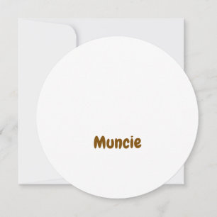 Invitación Haga que su marca sea un círculo de 5,25" x 5,25"