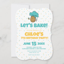 ¡Hagamos Bake! El Fiesta de última hora del niño